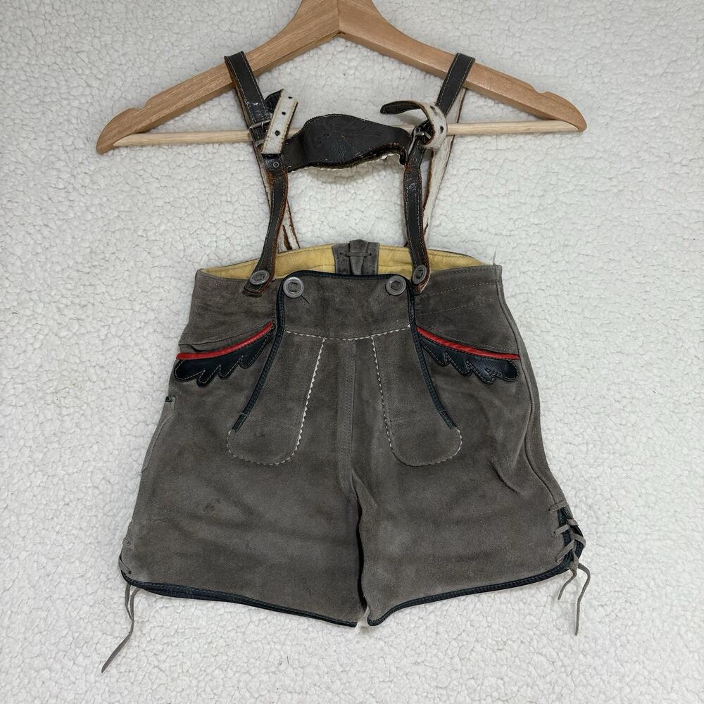 Stylish Gray Kids Overalls with Straps